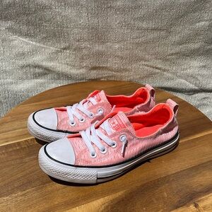 Converse CT All Star Shoreline Shoes Orange White Sneakers 556634C Size 6